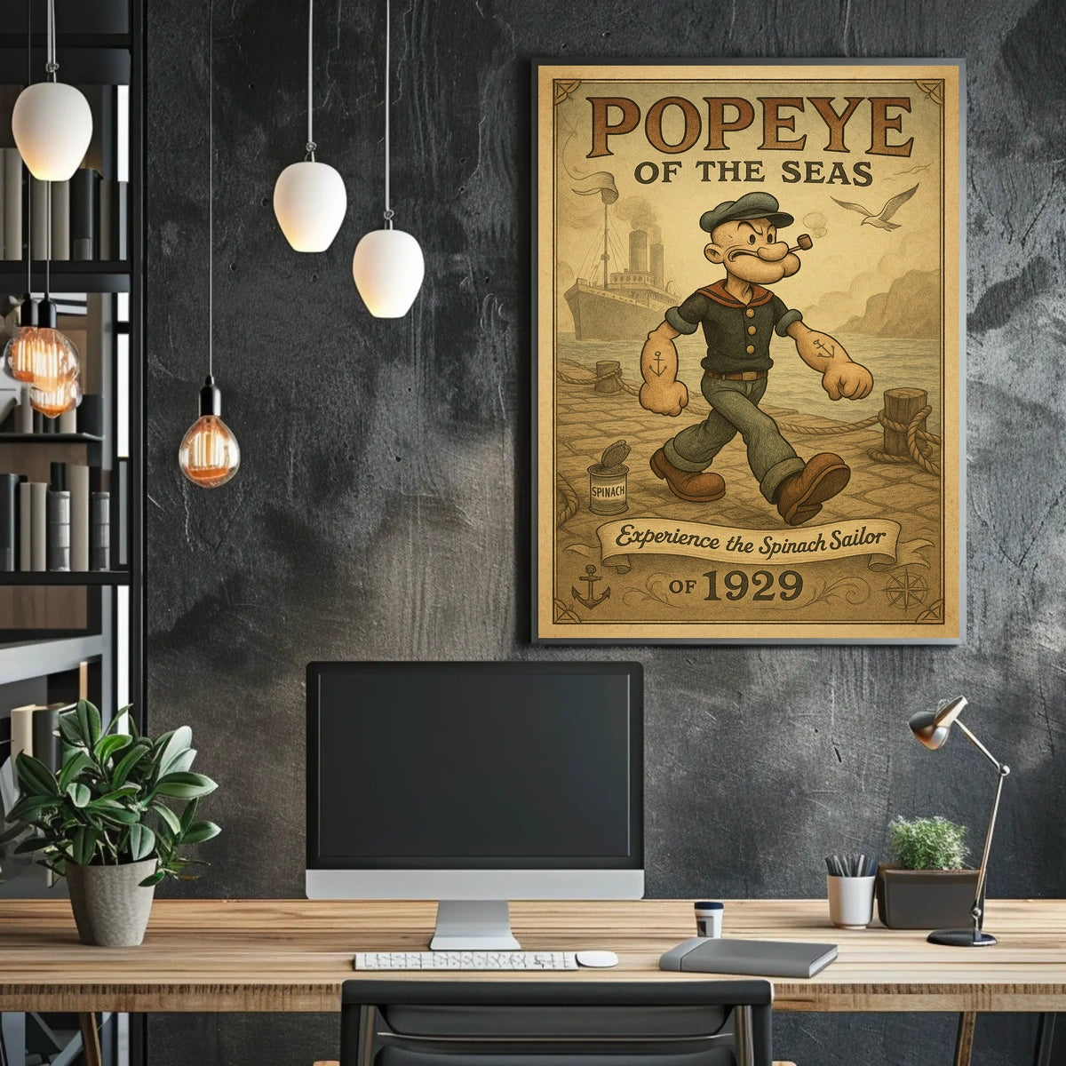 Popeye 1929 Art Poster POP-206