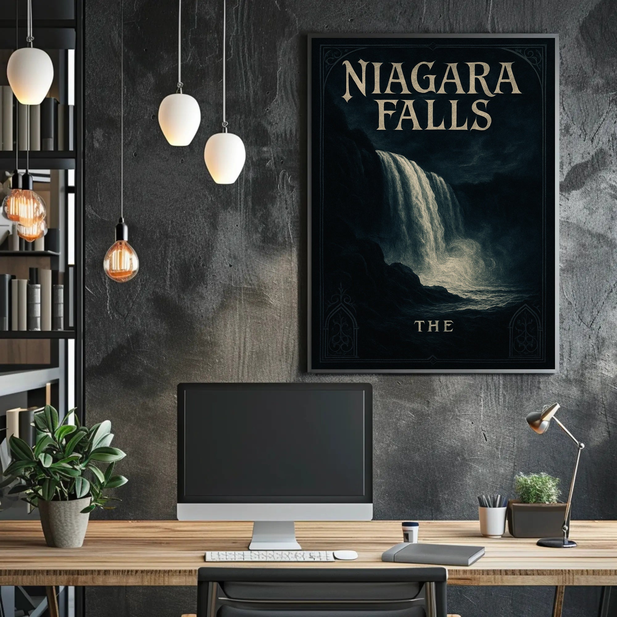 Niagara Falls The Majestic Cascade Poster