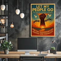 Let My People Go The Fight for Freedom Poster