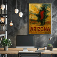 Arizona Impressionist Landscape Poster