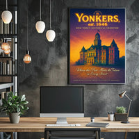 Yonkers New Yorks Historical Frontier Poster PosterGoat