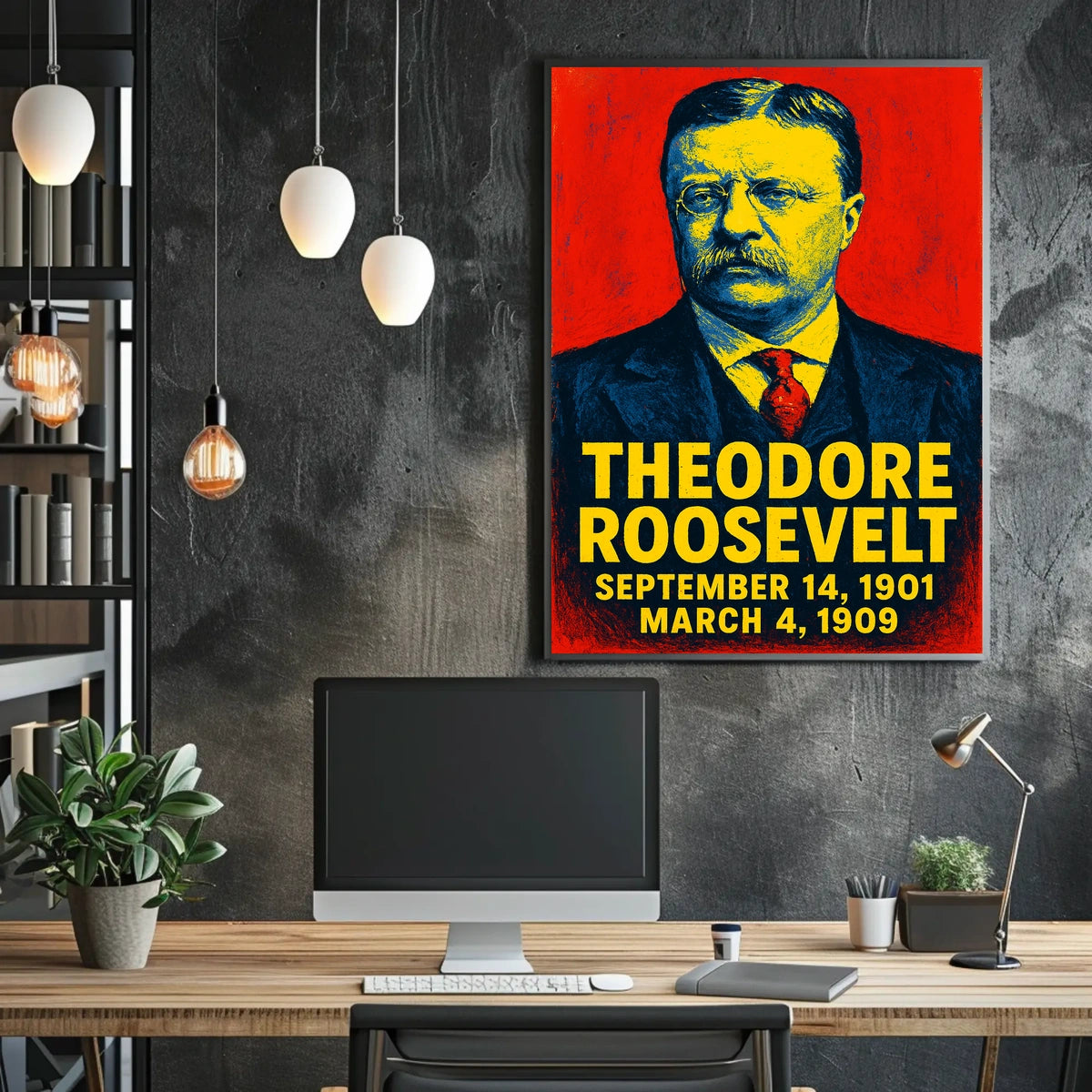 Theodore Roosevelt 26Th President Poster