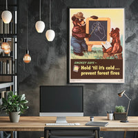 Smokey Bear's Fire Safety Reminder Poster PosterGoat