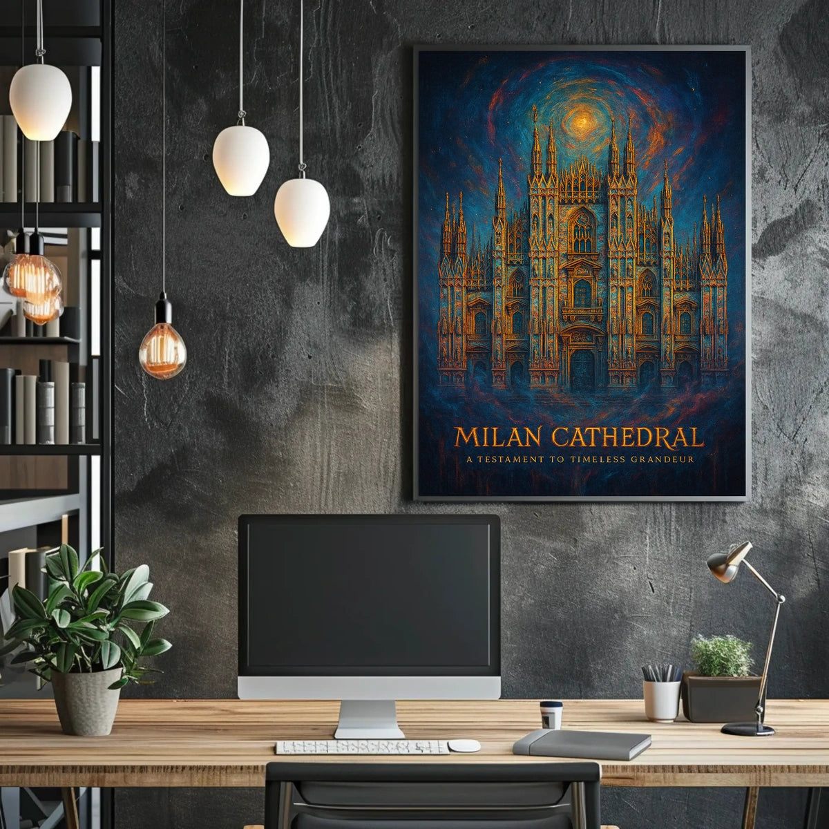 Milan Cathedral A Testament To Poster