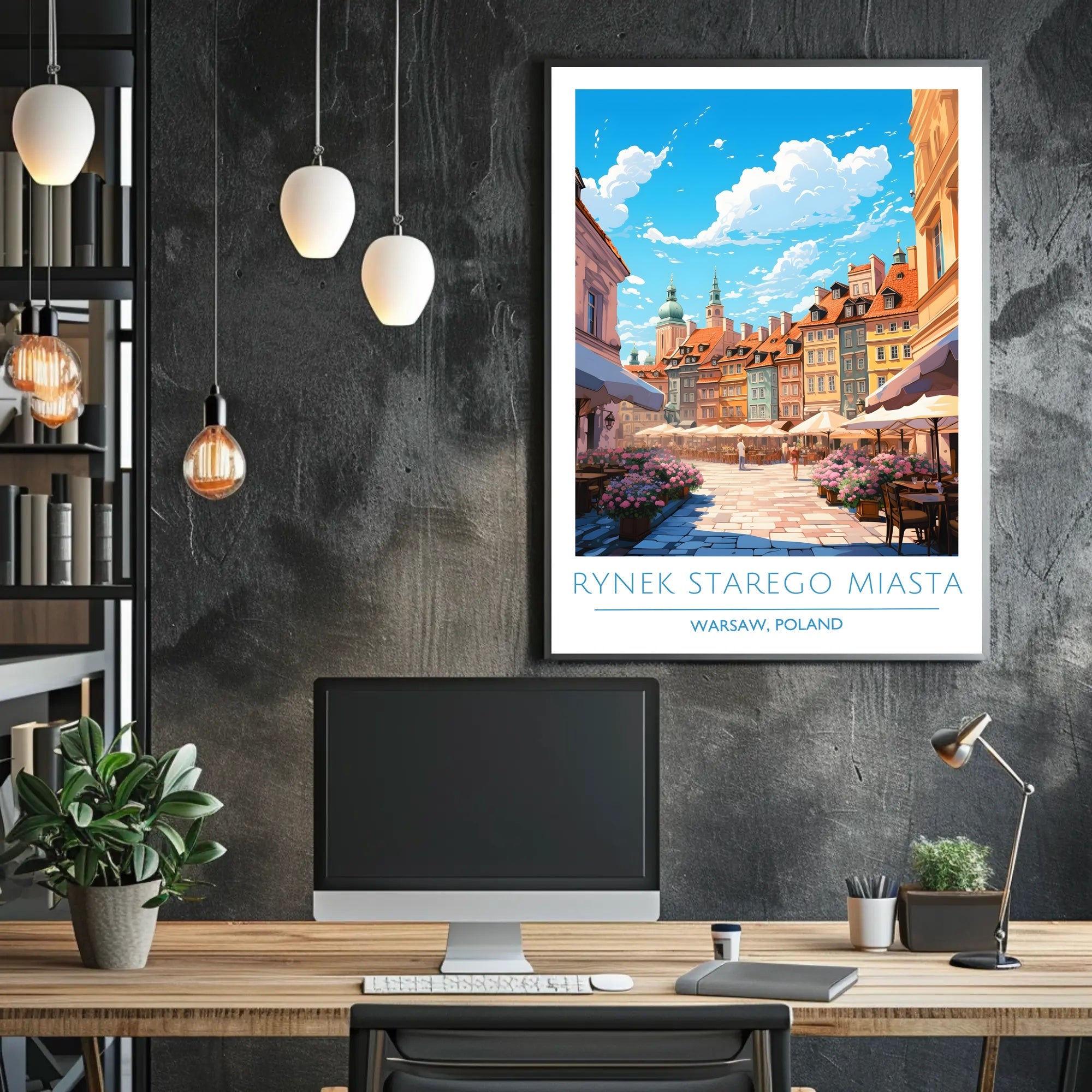 Rynek Starego Miasta Poster