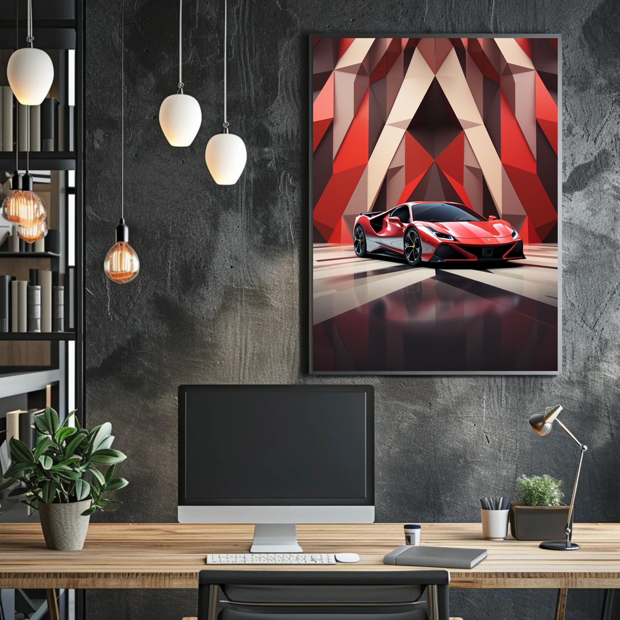 Sleek Design in Motion Poster PosterGoat