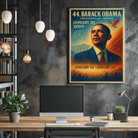 Barack Obama Artistic Tenure Historical or Presidential Poster