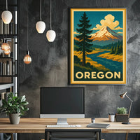 Oregon Scenic Poster