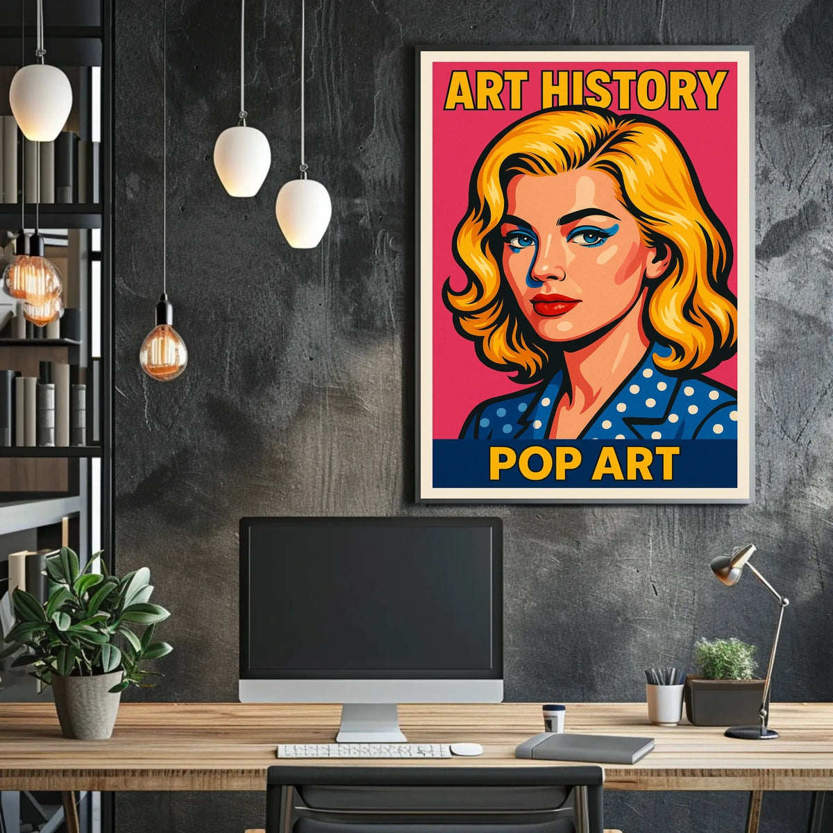 Art History Pop Art Poster