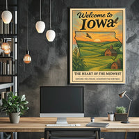 Welcome to Iowa Poster