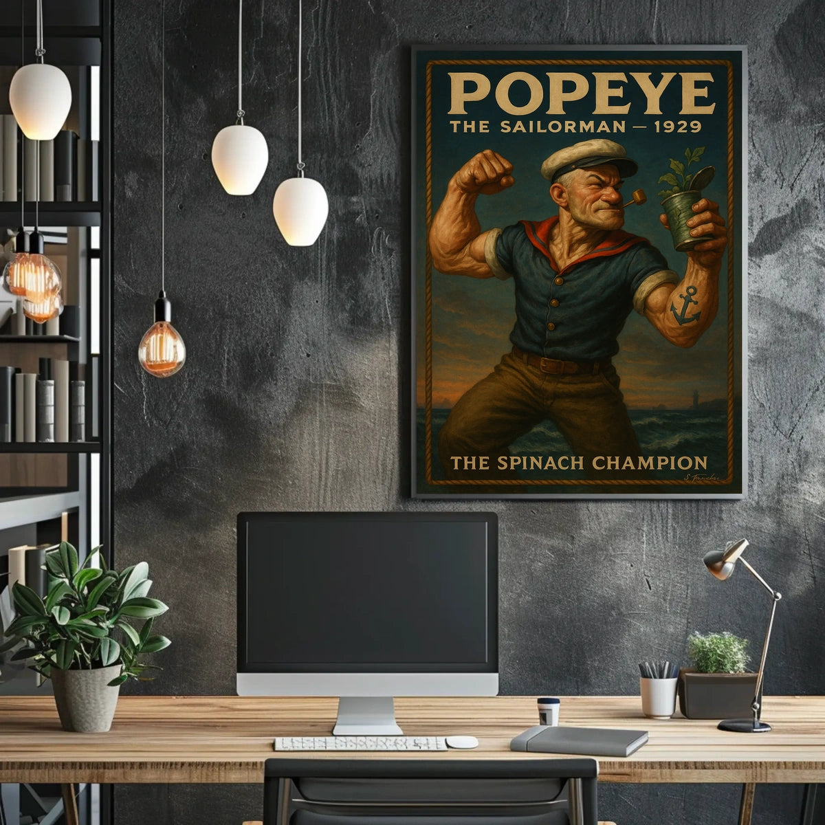 Popeye 1929 Art Poster POP-209