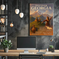 Discover Georgia Where Tradition Meets Poster