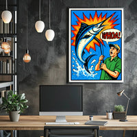 The Big Catch Poster PosterGoat