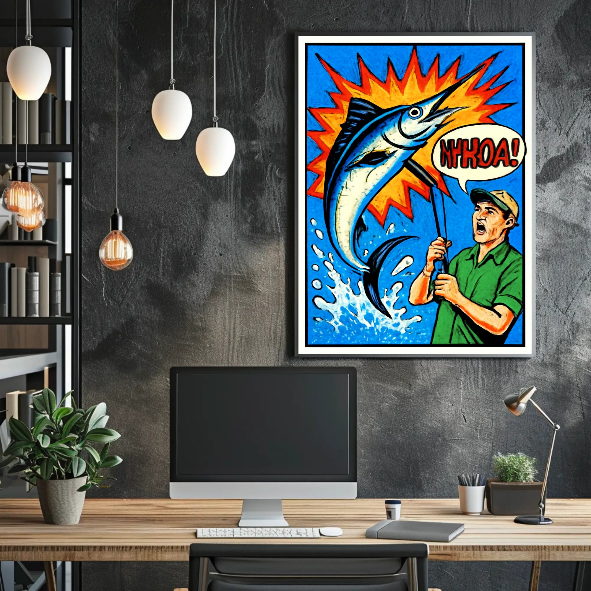 The Big Catch Poster PosterGoat