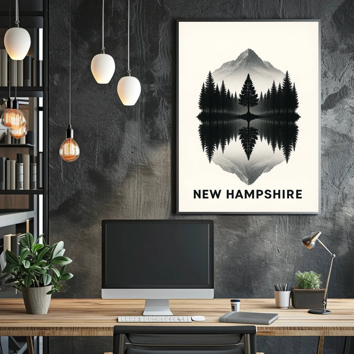 New Hampshire Wilderness Poster