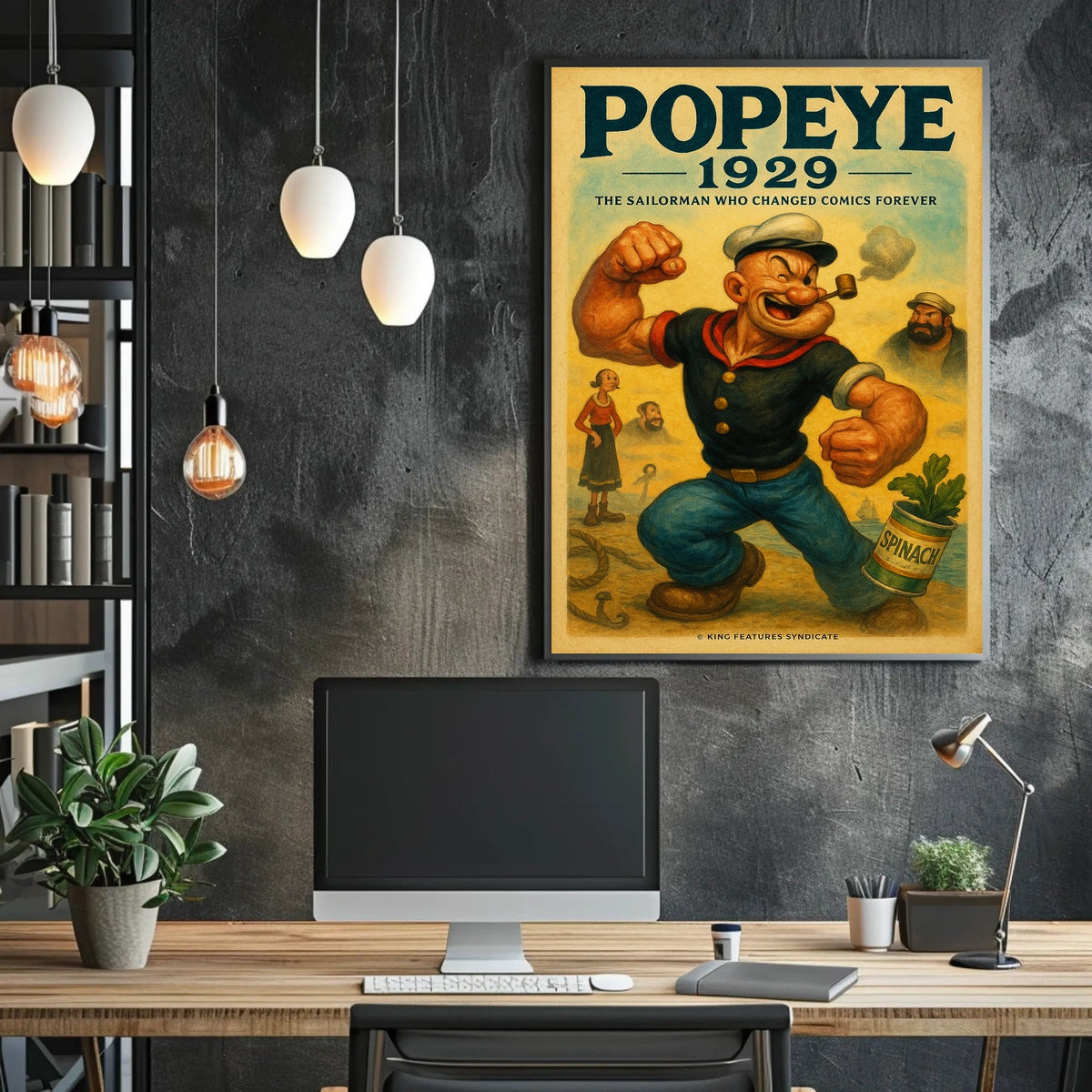 Popeye 1929 Art Poster POP-117