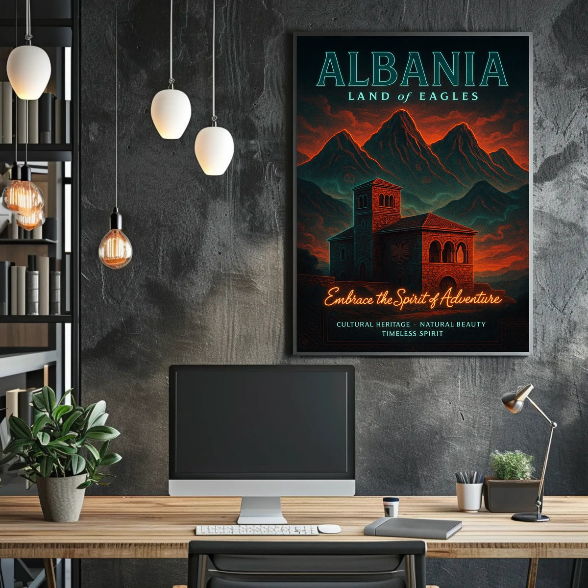 Albania Land of Eagles Poster