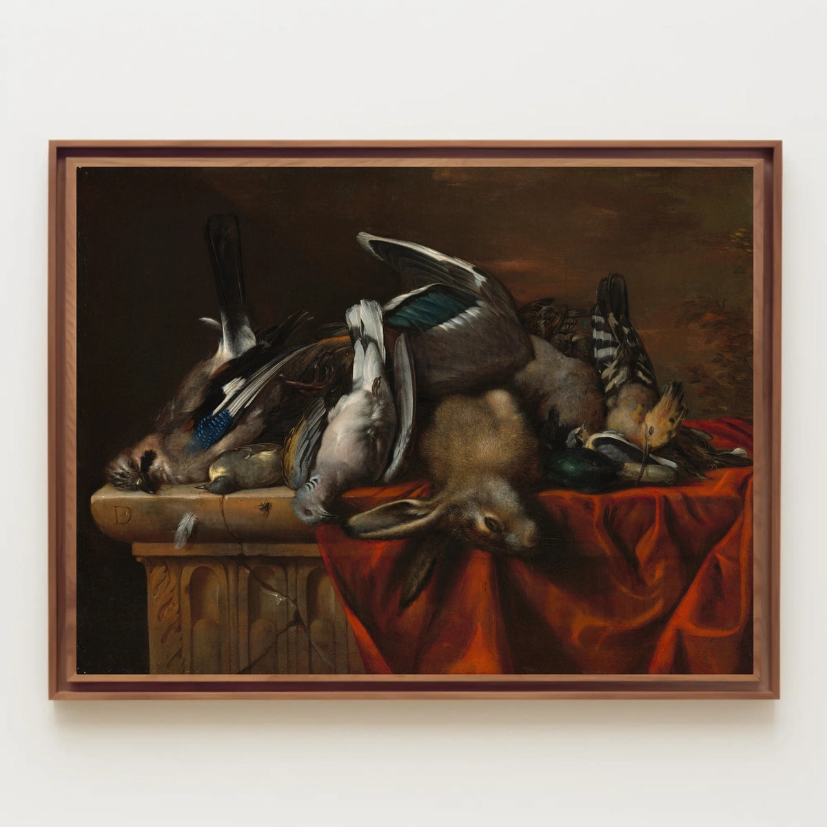 Still Life with Game Animals Artistic Poster