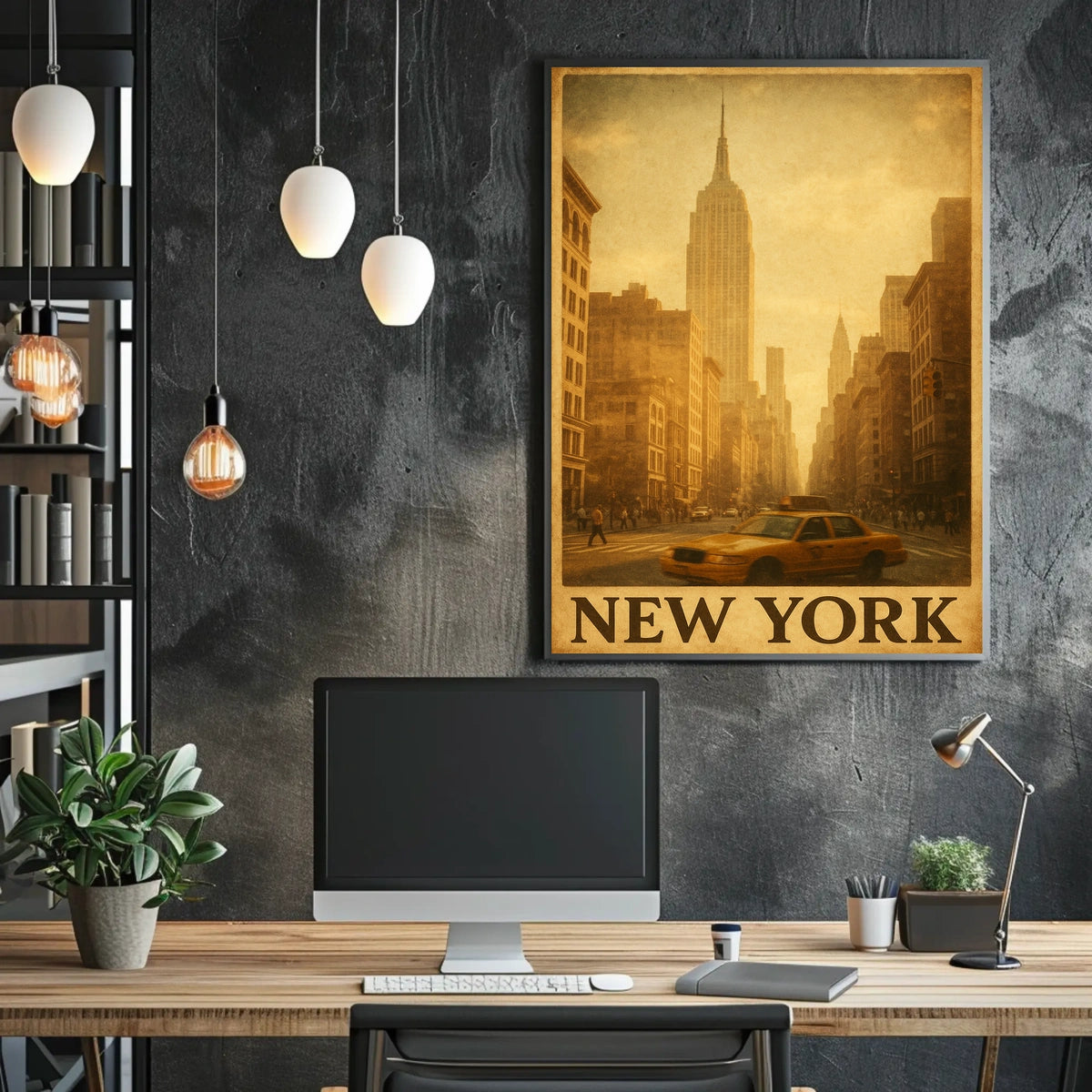 Vintage New York City Vintage Poster