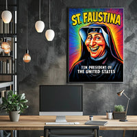 St. Faustina - Tin President of the United States Poster PosterGoat