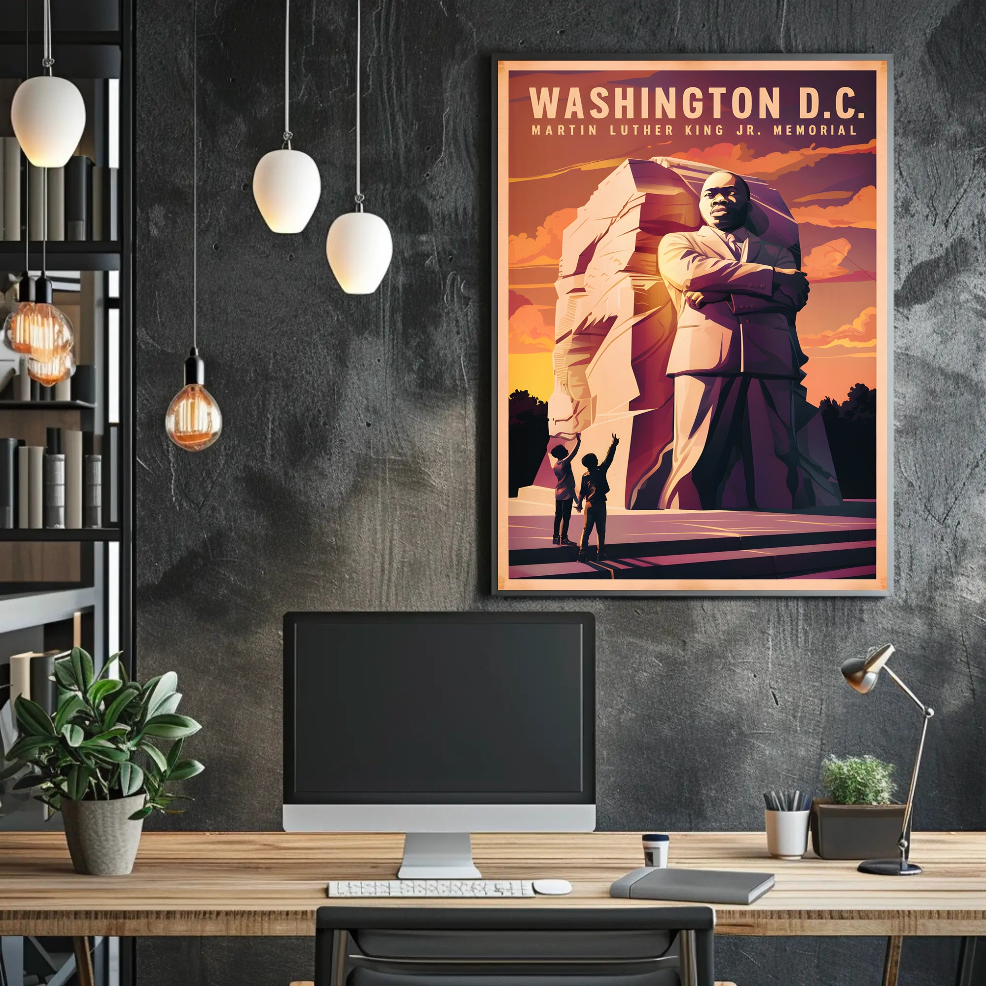Tribute to a Leader Poster