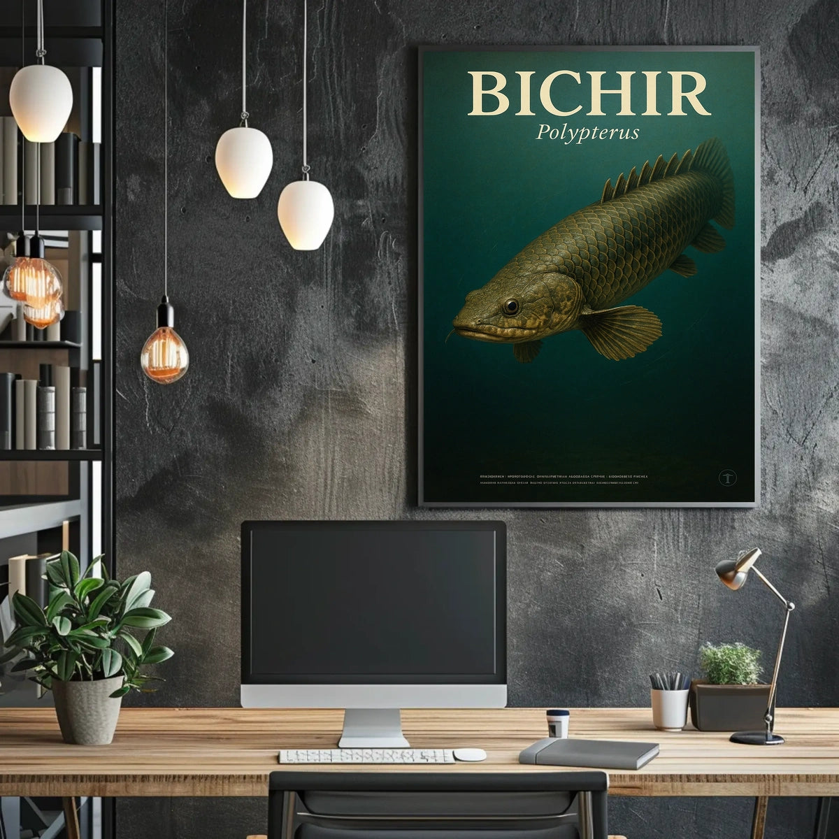 Bichir Polypterus Poster