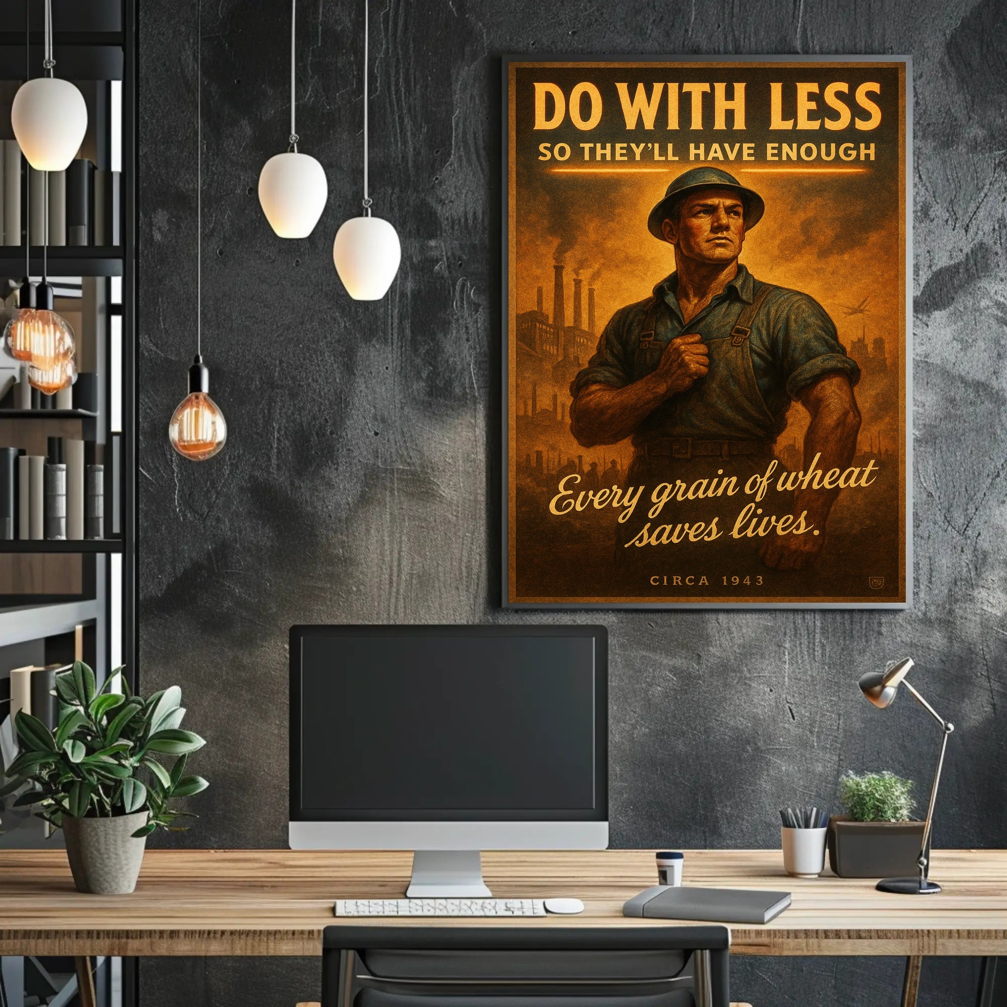 Do With Less Poster