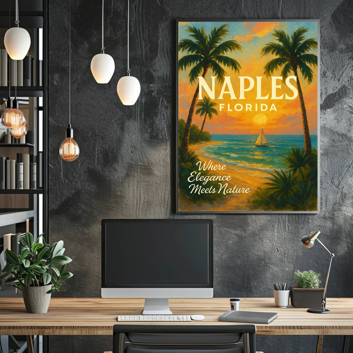 Naples, Florida Where Elegance Meets Nature Poster