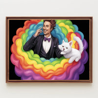 Rainbow Illusionist Poster