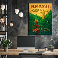 Brazil A Symphony Of Nature, Culture, Poster