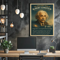 The Brilliant Mind of Albert Einstein Poster
