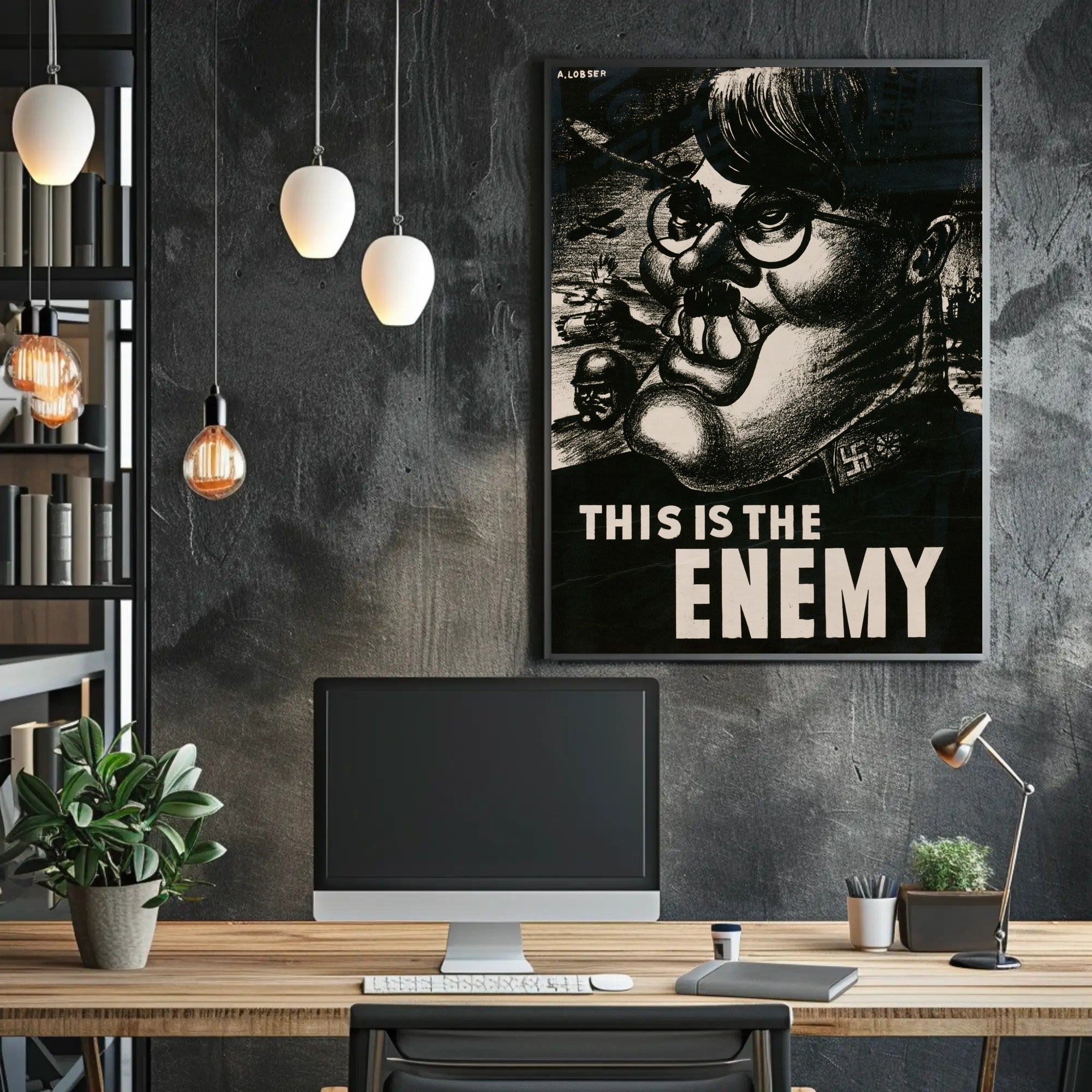 This is the Enemy Poster PosterGoat