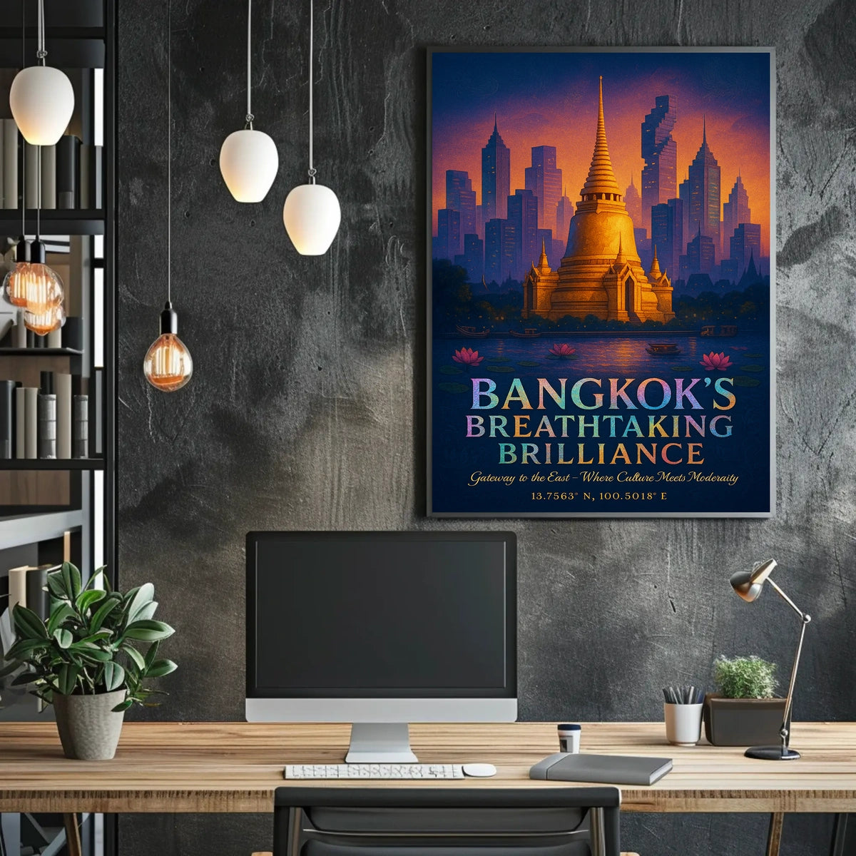 Bangkoks Breathtaking Brilliance Poster