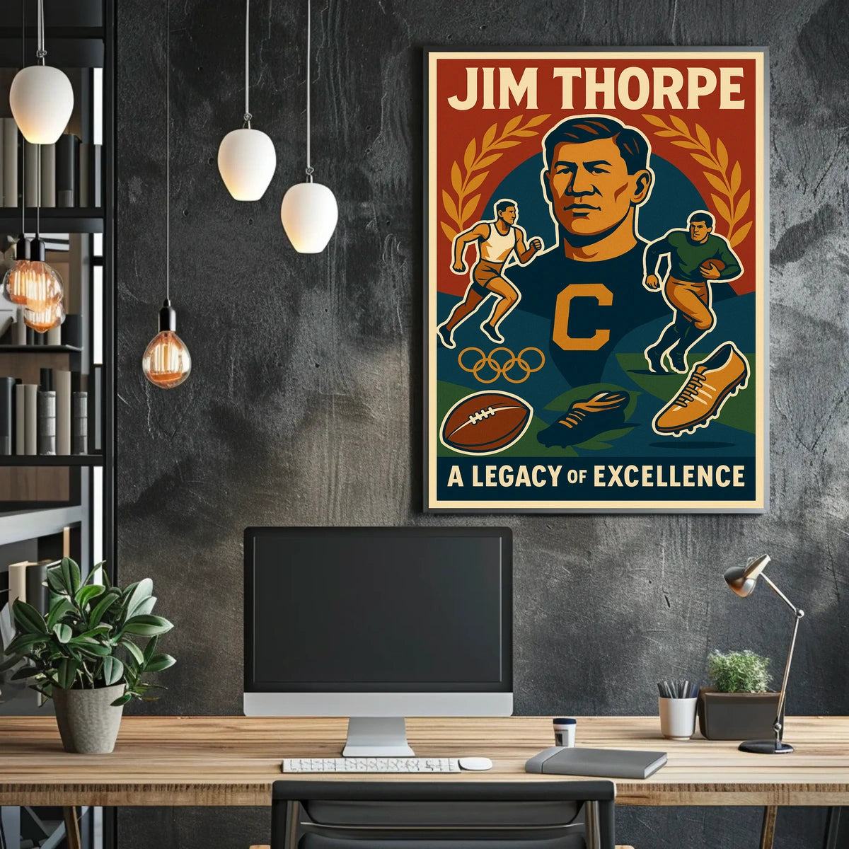 Celebrating Jim Thorpe Poster