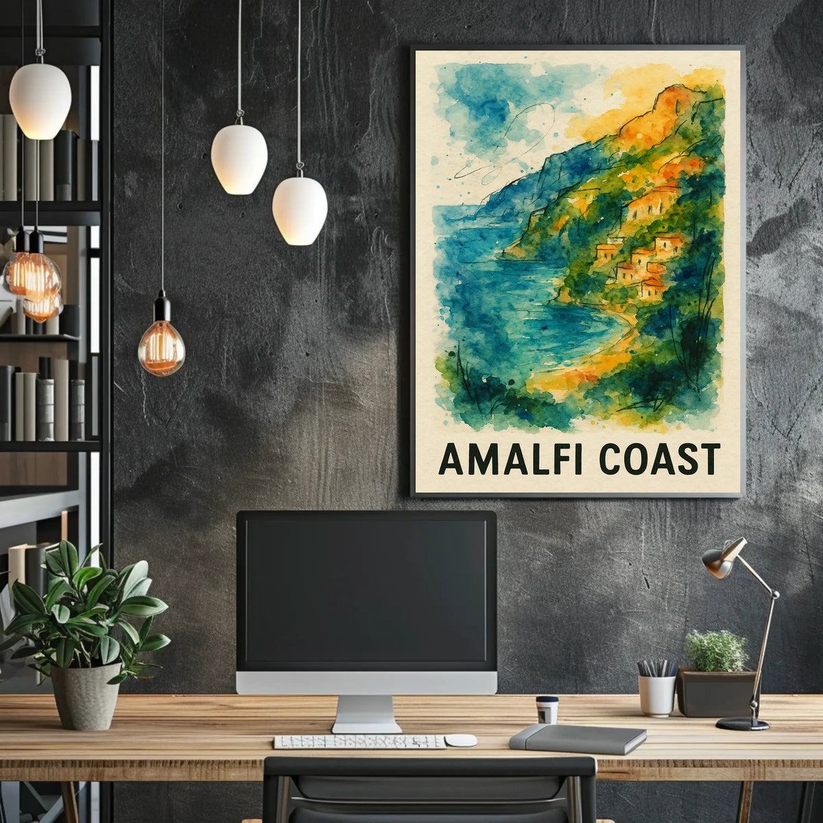 Amalfi Coast Poster