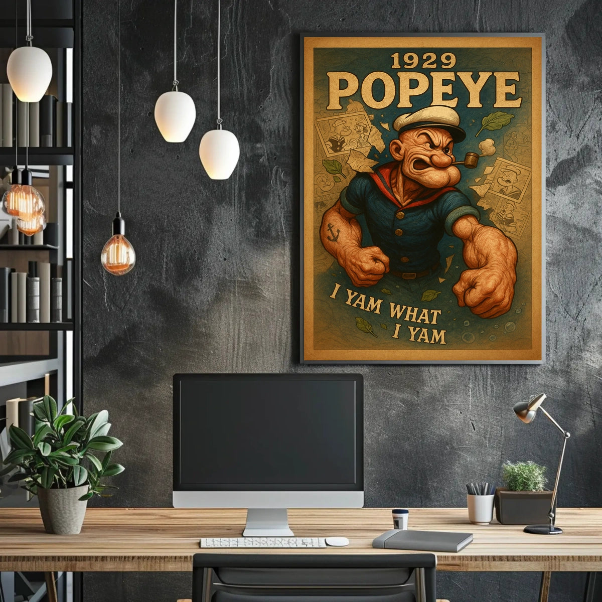 Popeye 1929 Art Poster POP-28