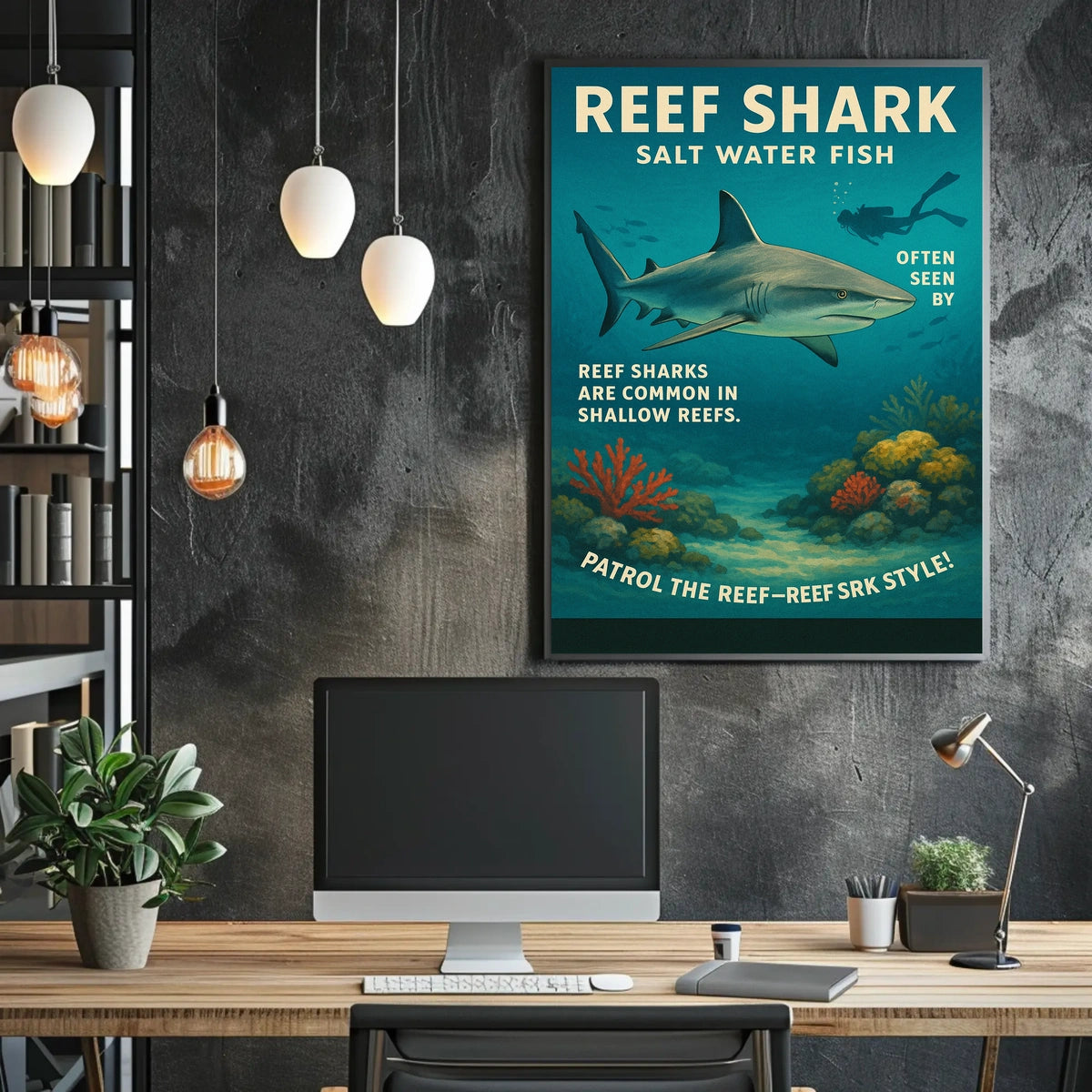 Reef Shark Guardians of the Shallow Reefs Poster