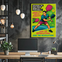 Discover the Fast-Paced World of Pickleball Poster