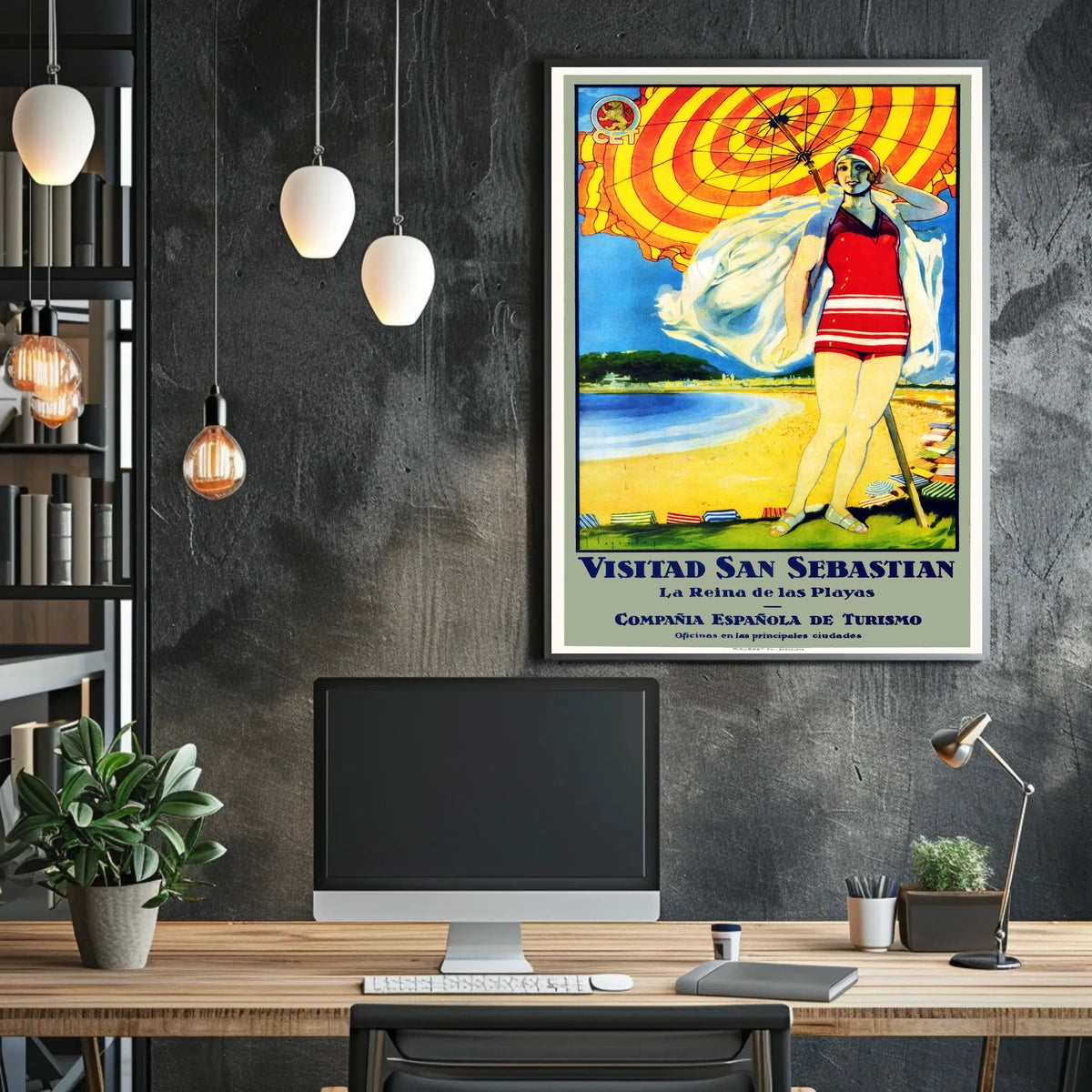 Visit San Sebastian The Queen Of The Poster