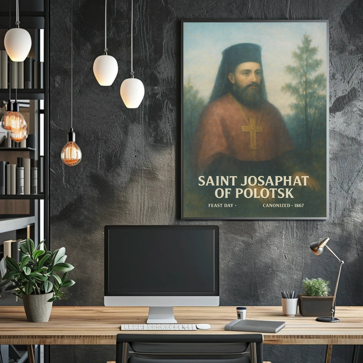 Saint Josaphat Of Polotsk Poster