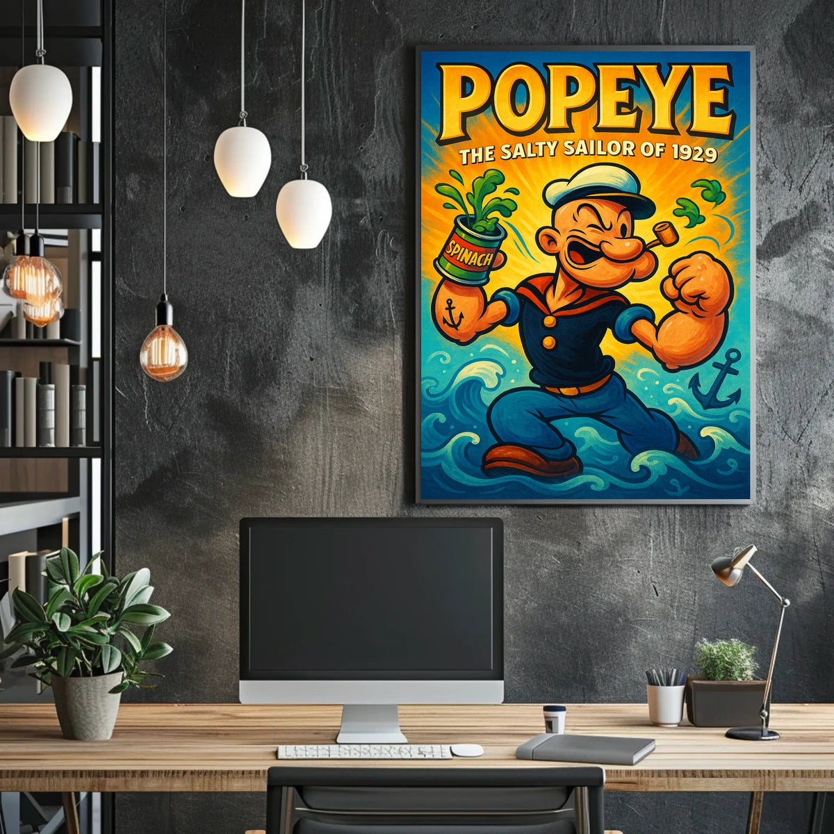 Popeye 1929 Art Poster POP-137