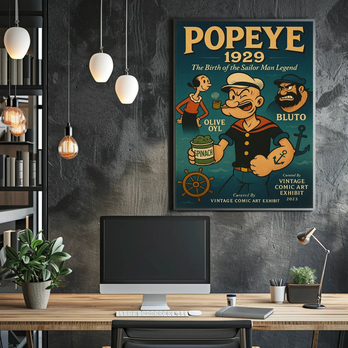 Popeye 1929 Art Poster POP-111