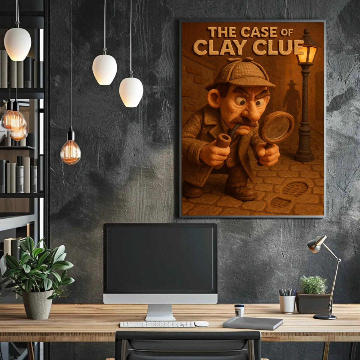 The Case Of Clay Clue Poster
