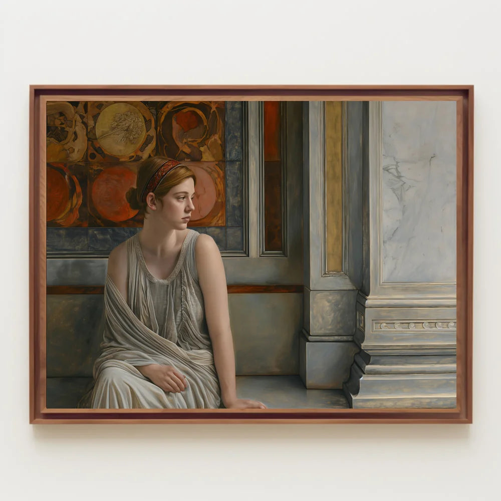 Classical Serenity: Timeless Greco-Roman Art Poster