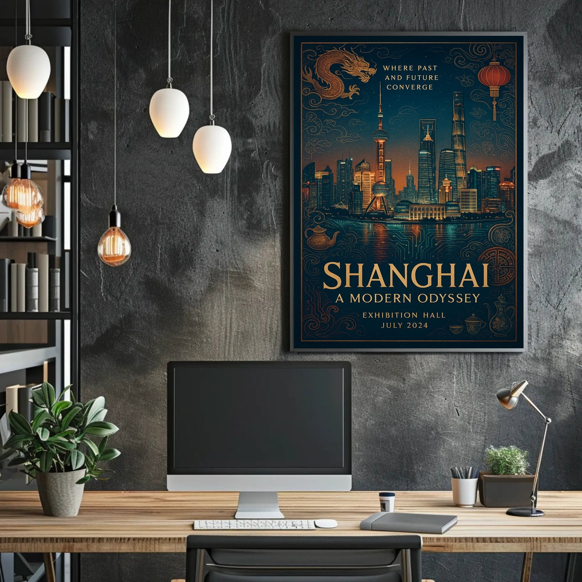 Shanghai A Modern Odyssey Poster