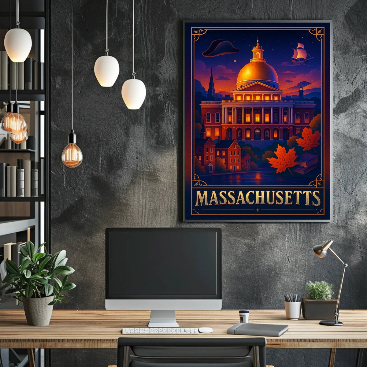 Massachusetts Heritage Poster