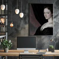 Elegant Portrait of a Woman: Cultural or Heritage Poster PosterGoat