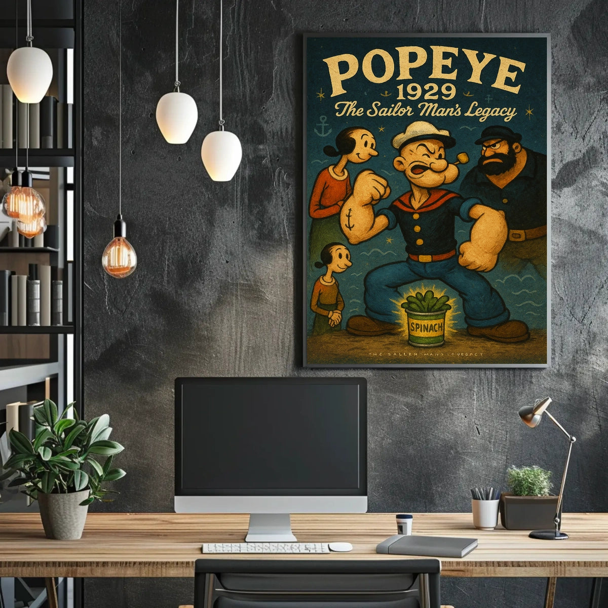 Popeye 1929 Art Poster POP-144