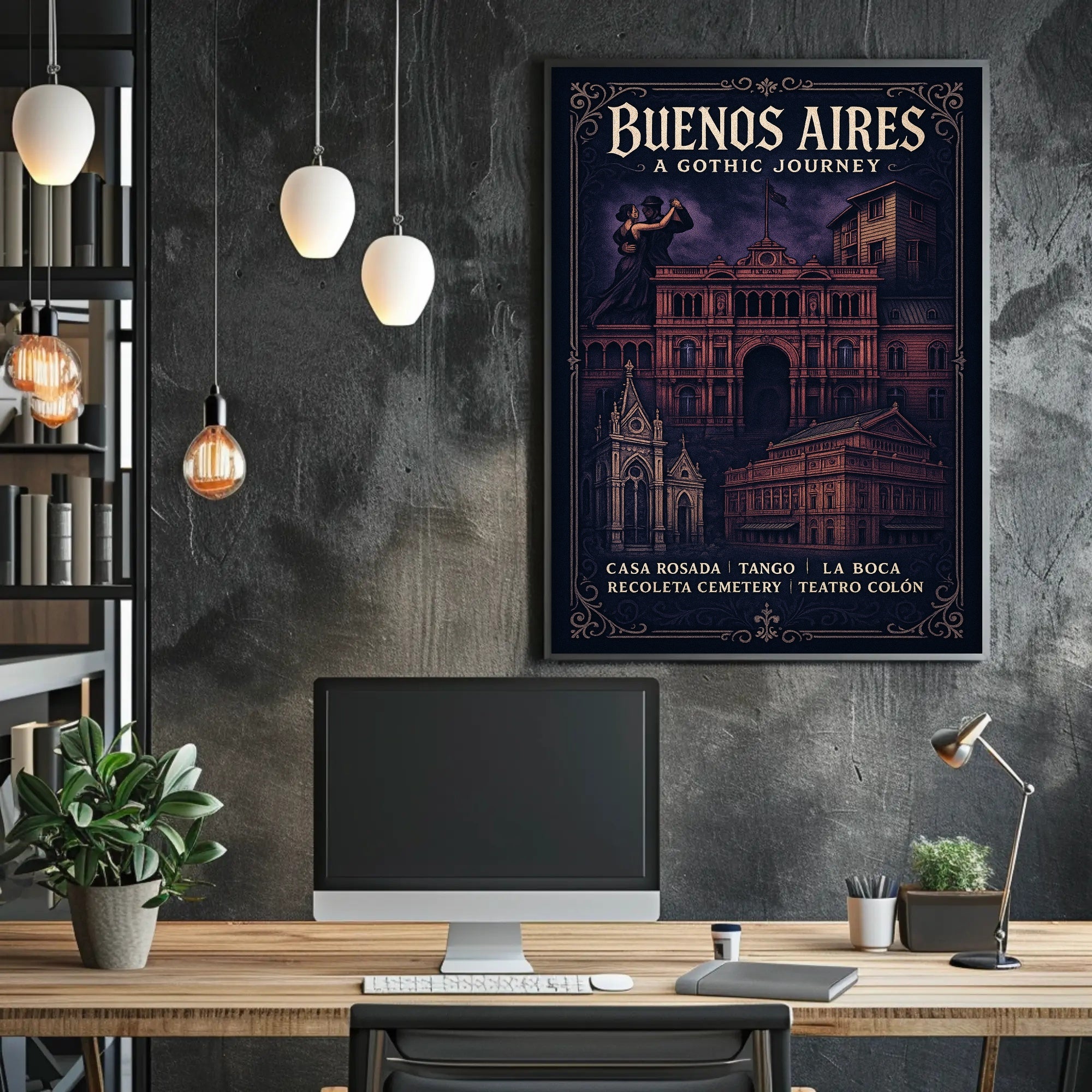 Buenos Aires A Gothic Journey Poster