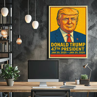 Donald Trump 47Th President Poster